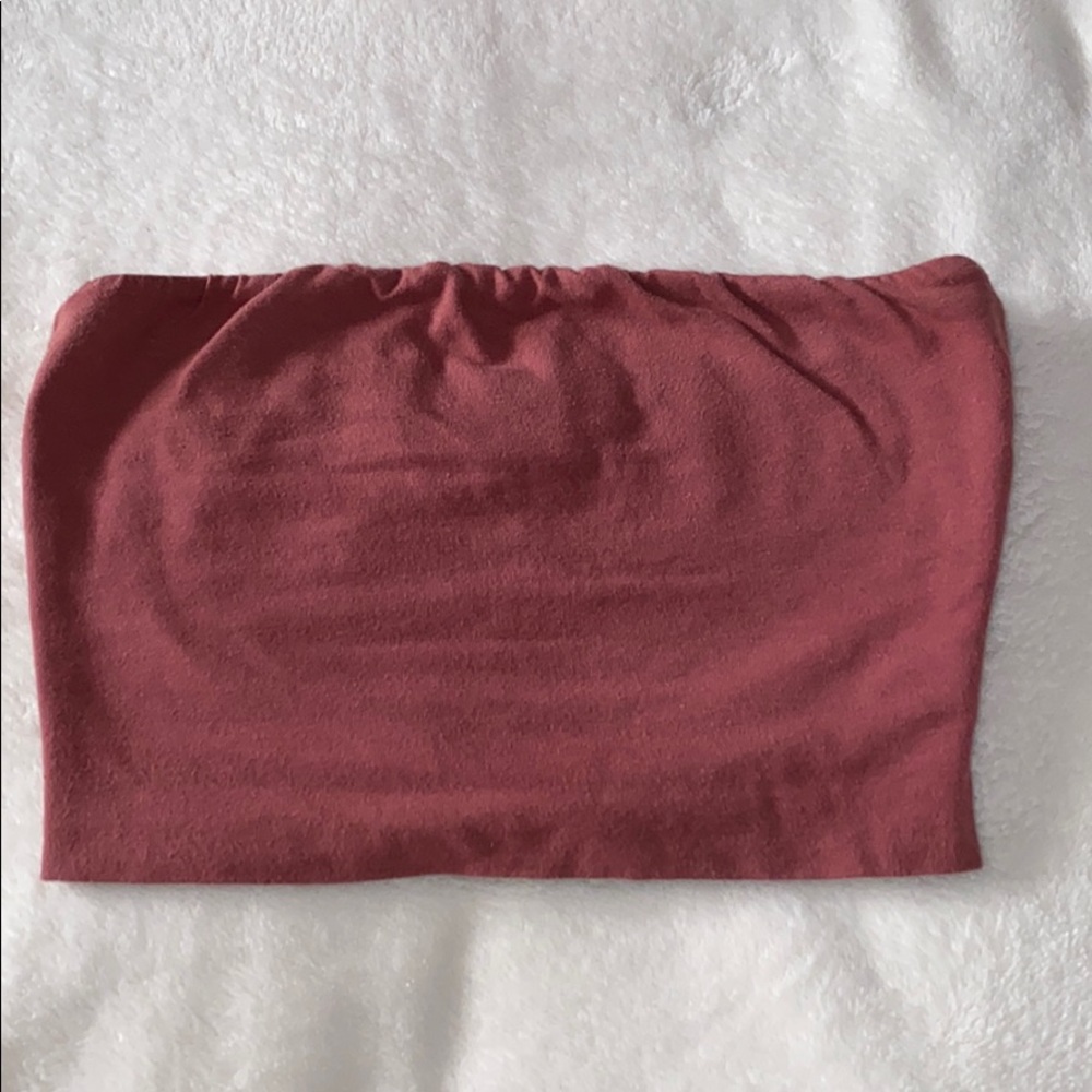 Maroon Tube Top